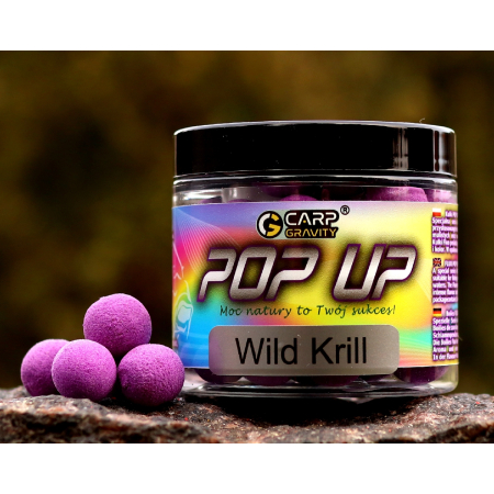 Kulka Pop Up FLUO Wild Krill 15mm słoik 200ml